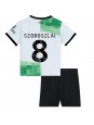 Liverpool Szoboszlai Dominik #8 Venkovní dres pro děti 2023-24 Krátký Rukáv (+ trenýrky)